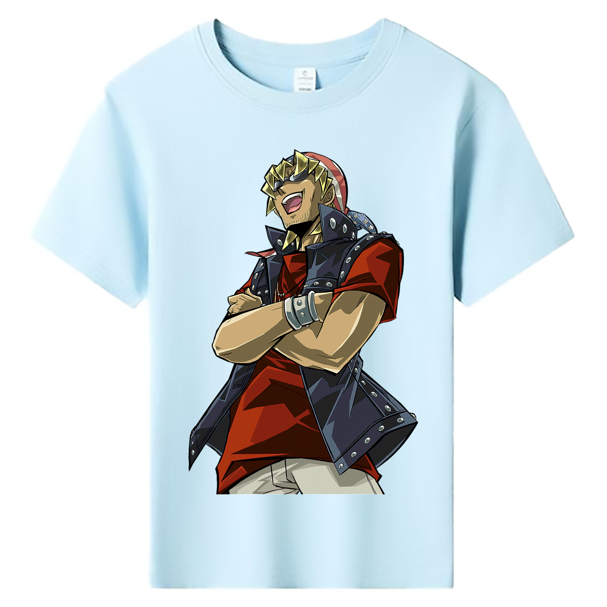 （画像用） 遊☆戯☆王 Yu-Gi-Oh! 綿100％キッズTシャツ（フロントプリント）